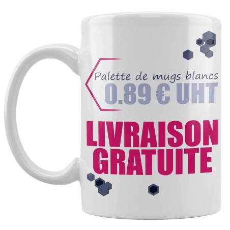 Mug blanc sublimation Premium